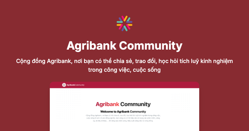 Agribank Community - Share for All, All for Share